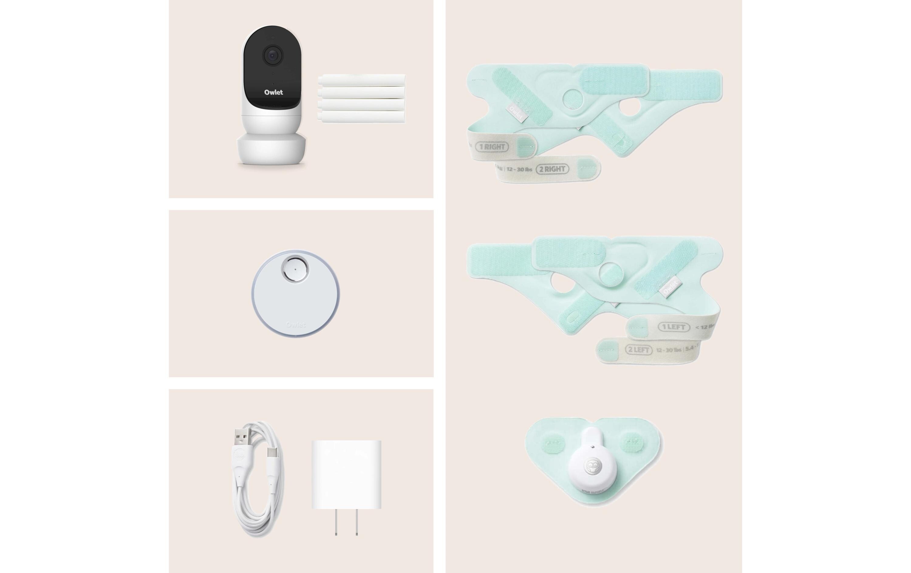 Babyphone Dream Sock + Cam 2 Bundle Mintgrün<br>Medizinisch geprüftes Babyphone mit Kamera