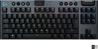 Logitech G915 Lightspeed Tkl Tactile - Gaming Tastatur - Sort