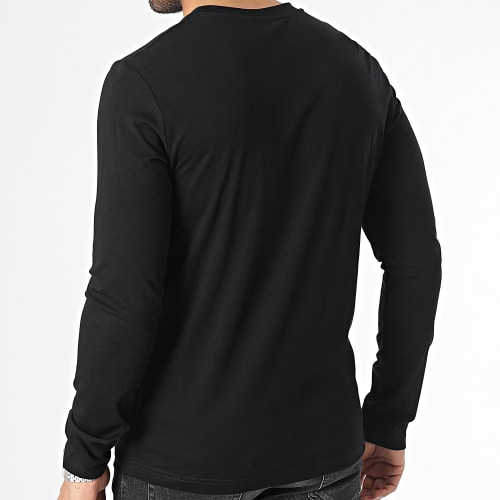 Tee Shirt Manches Longues A08014-0HFAX Noir