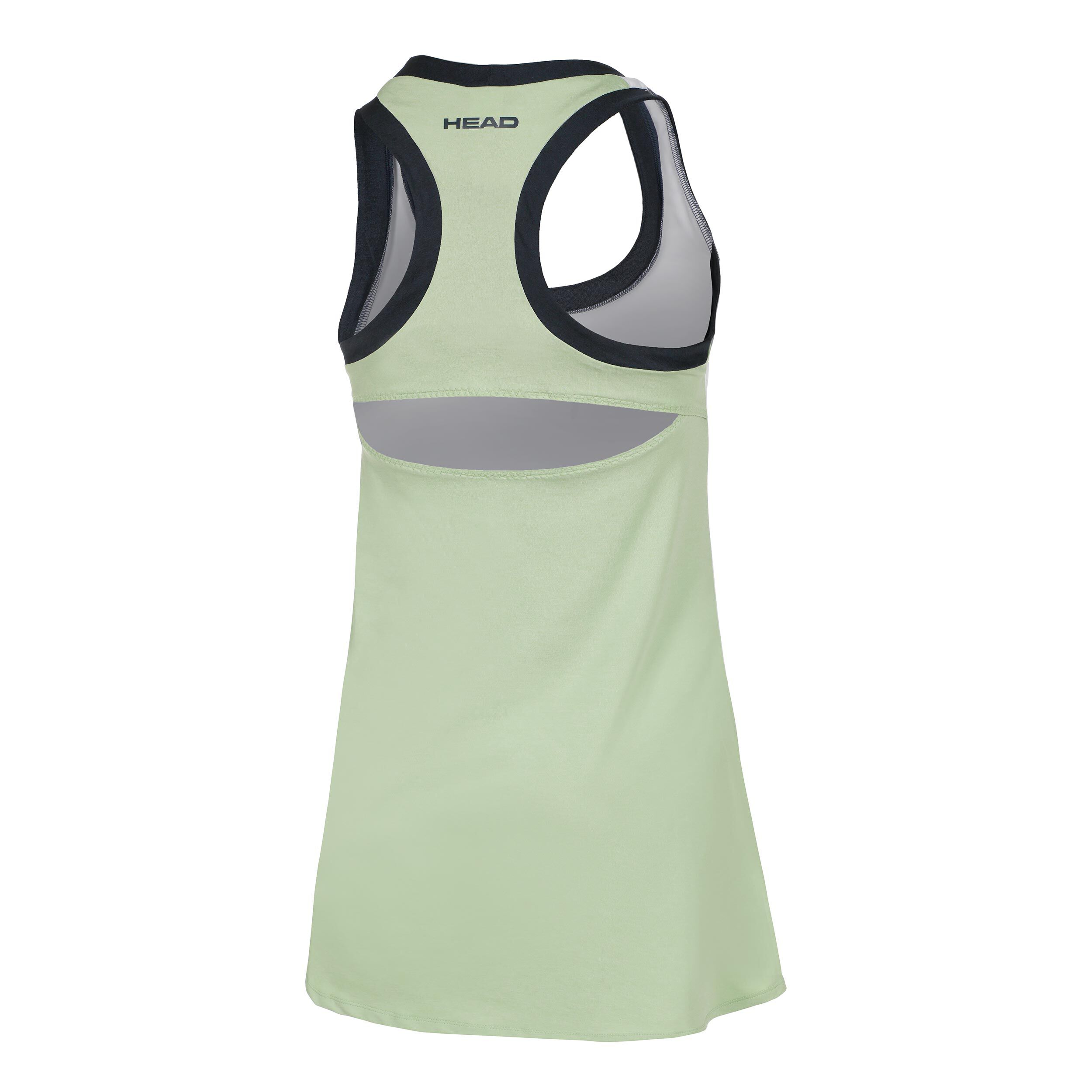 HEAD Play Tech Robe Femmes - Blanc , Bleu Foncé