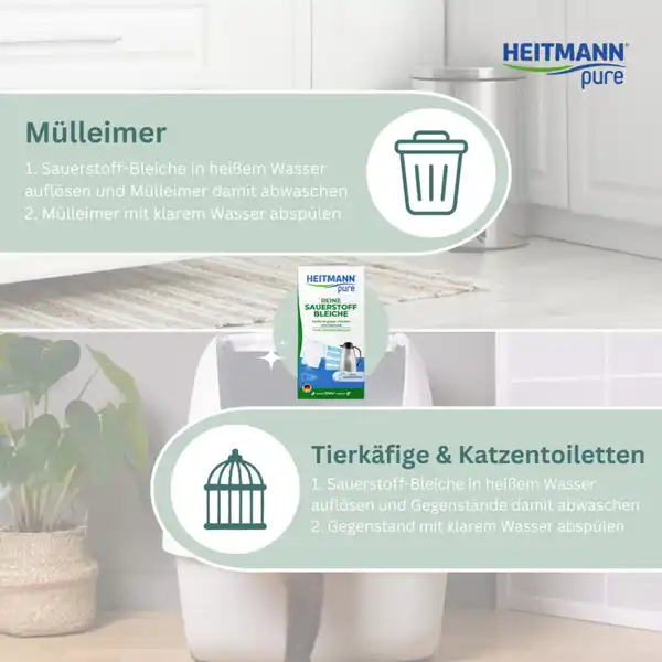 pure Reine Sauerstoffbleiche Pulver