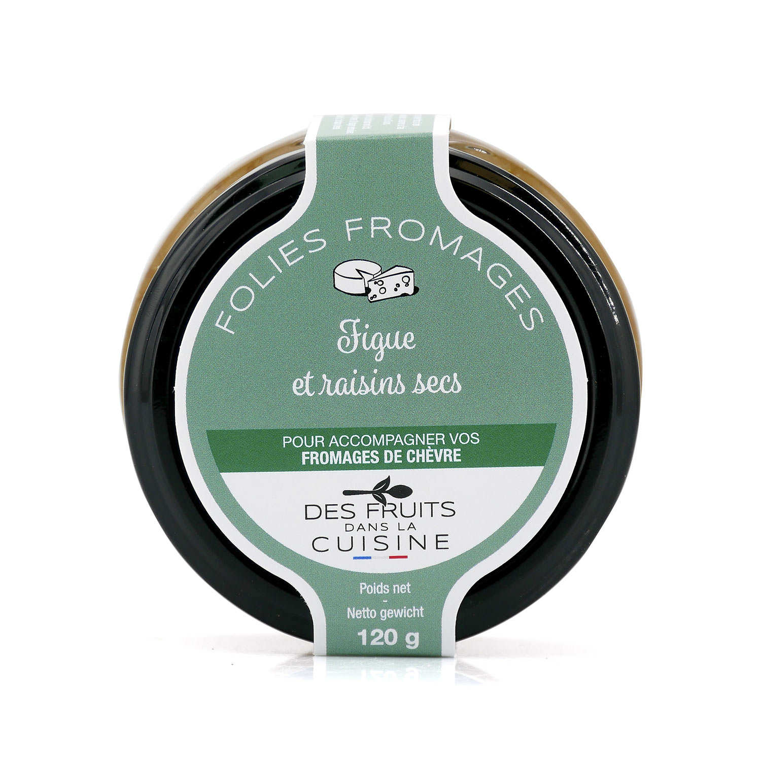 Les Folies Fromages - Figue blanche, laurier, raisins secs