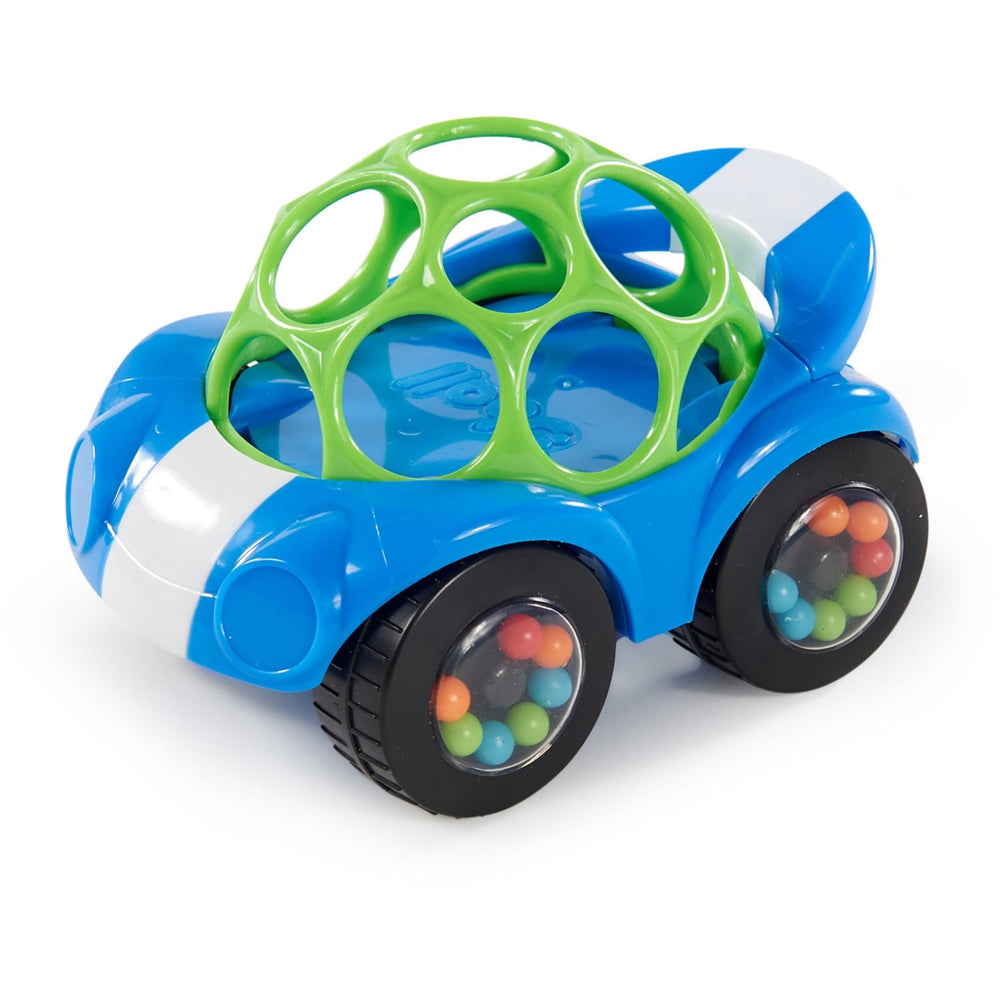 Køb Bright Starts Blue Legetøj Bil Rangle & Roll Buggie™