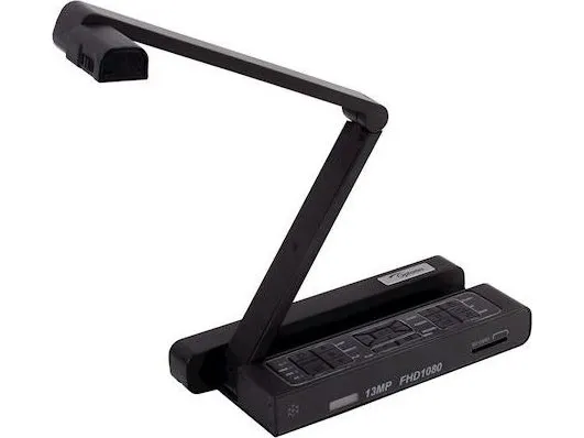 Optoma DC455 - Digitalkamera for dokumenter - farve - 13.000.000 pixel - 1920 x 1080 - 1080p - audio - VGA, HDMI - USB 2.0 - DC 5 V