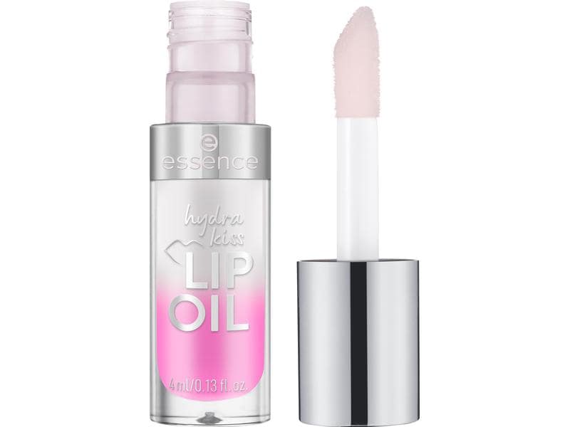 essence Hydra Kiss Lip Oil Kiss From A Rose Pflegendes Lippenöl mit glänzendem Finish und einem Hauch Farbe
