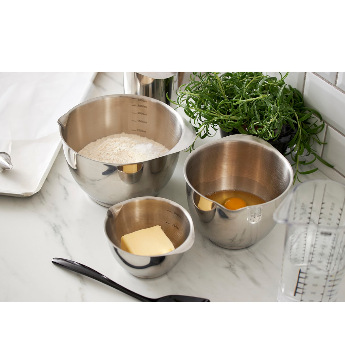 Rosti Margrethe Mixing bowl 2 liter Steel