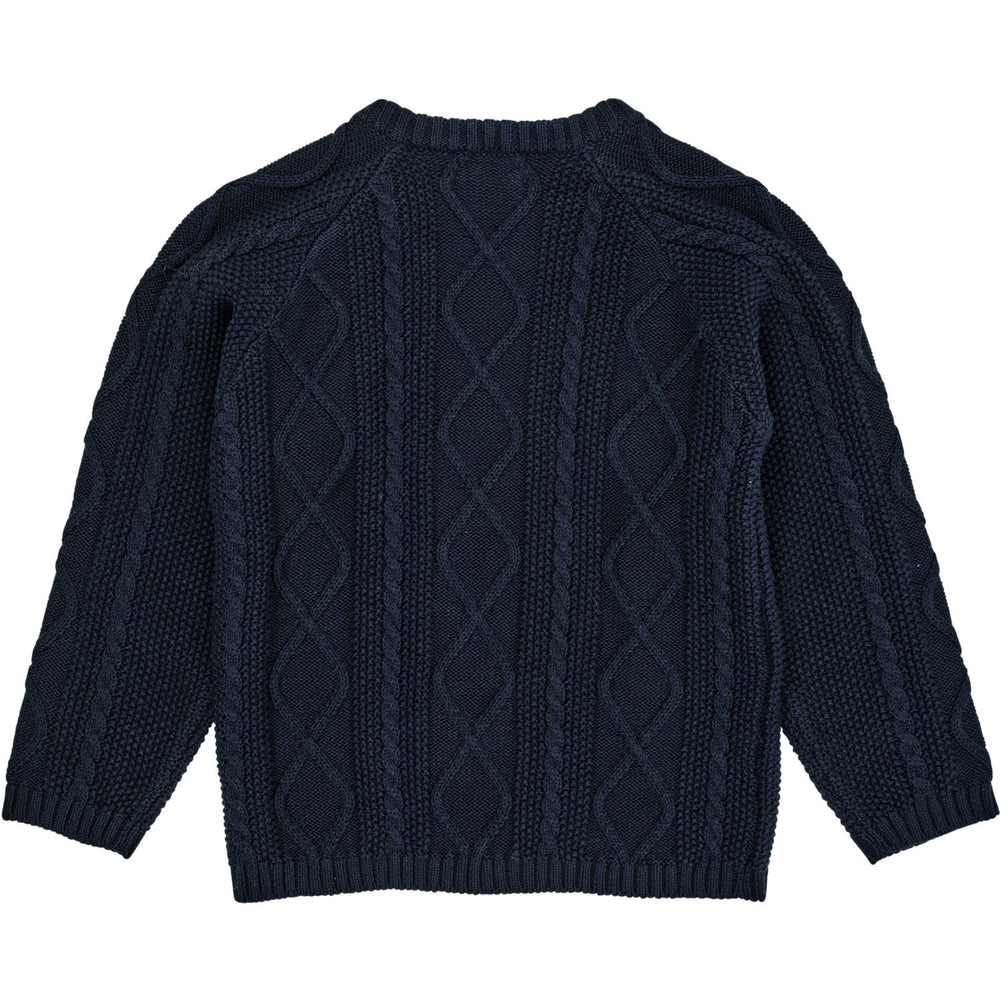 Navy Striktrøje - COPENHAGEN COLORS → Luksusbaby.dk