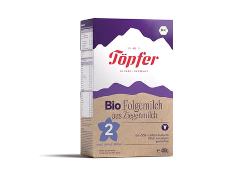 Töpfer Bio Folgemilch aus Ziegenmilch 2