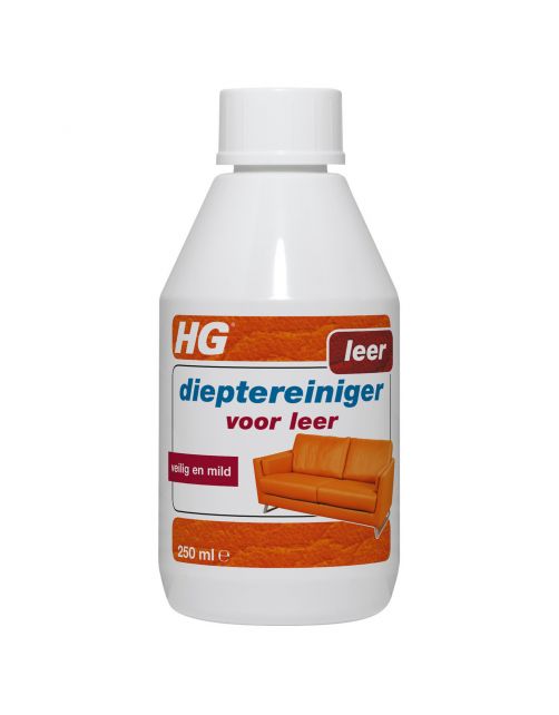 Hg Dieptereiniger Voor Leder - Schoonmaakmiddelen - 250 ml