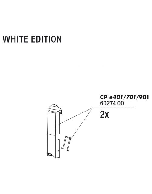 Jbl Cristalprofi E4\/7\/901.2  Sluitclip Behuizing - Filters - 2 stuks