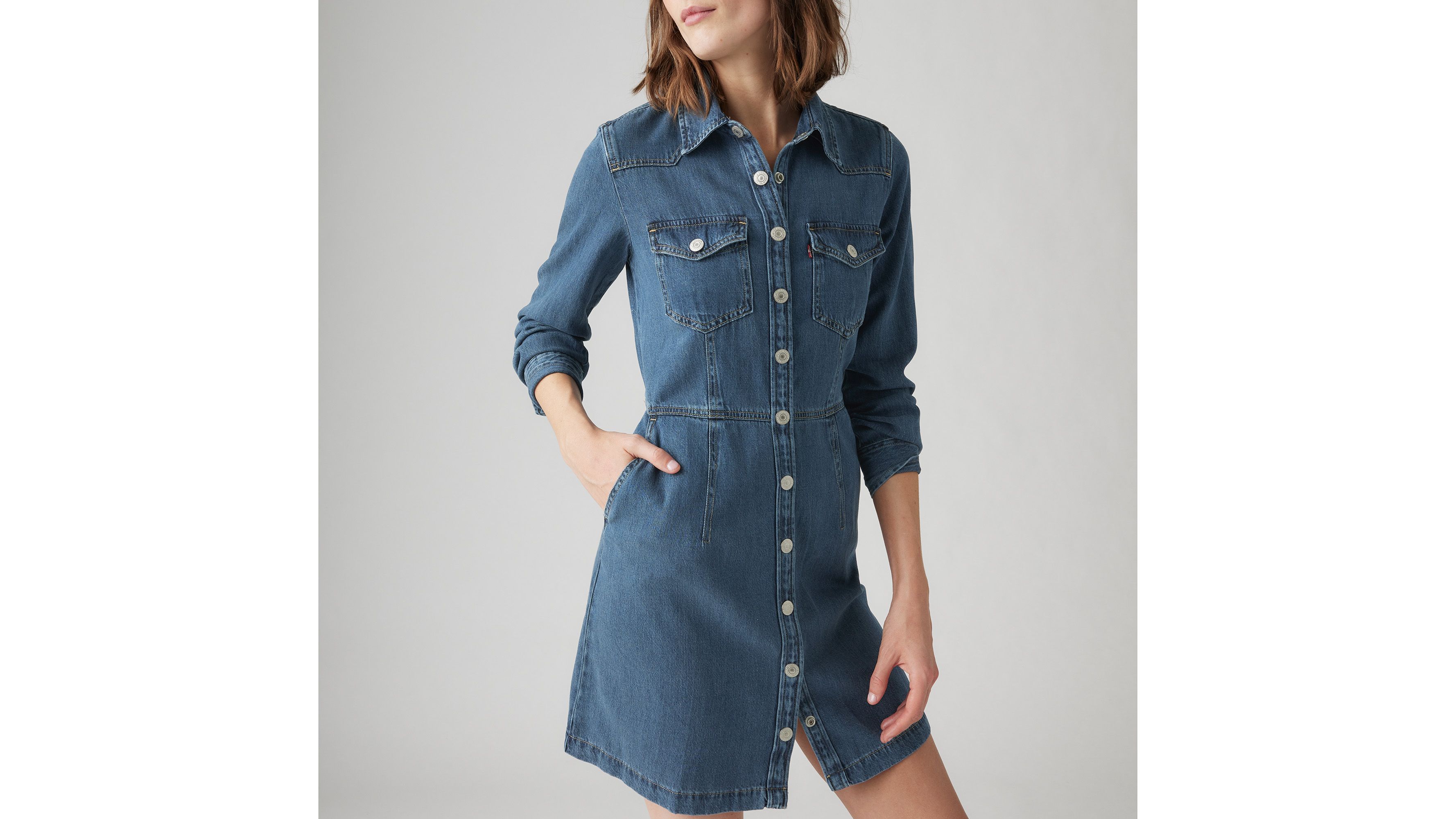 Robe Western Otto - Square Deal 2 - Bleu