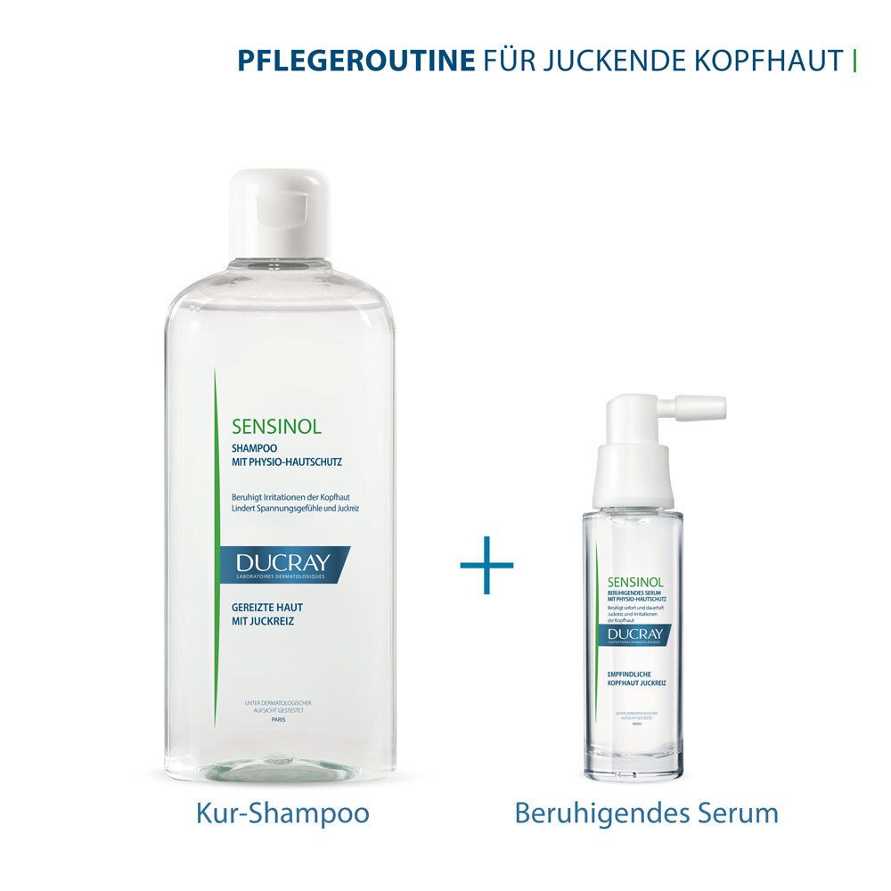 DUCRAY SENSINOL Pflege-Shampoo - für juckende und gereizte Kopfhaut