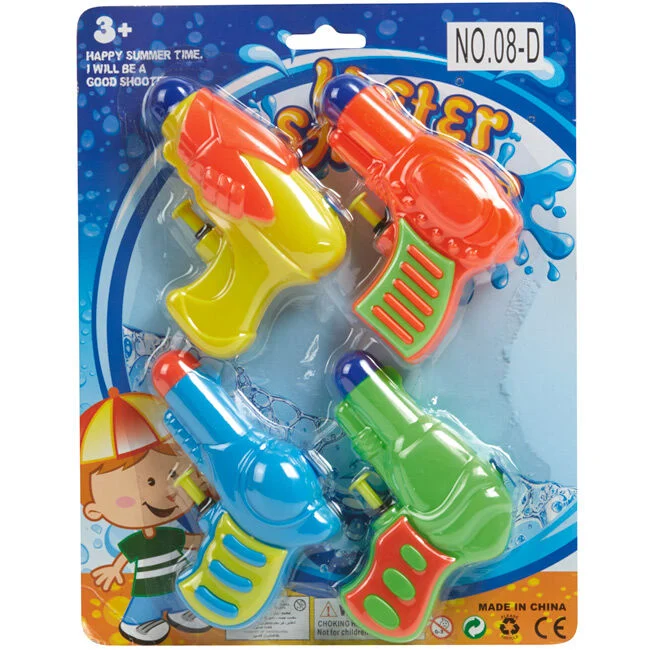 Mini pistolet à eau x4