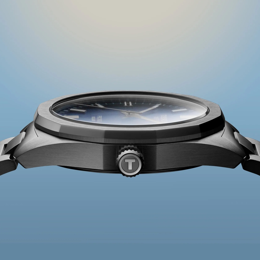 Tissot PRC 100 Solar Quartz 39mm Blau