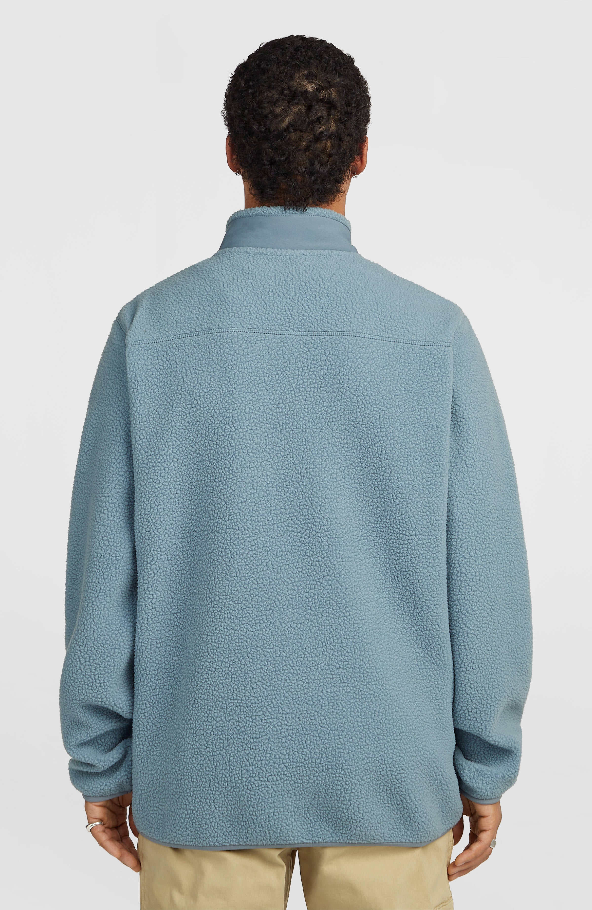 Must-Have High-Pile fleecevest met volledige rits
