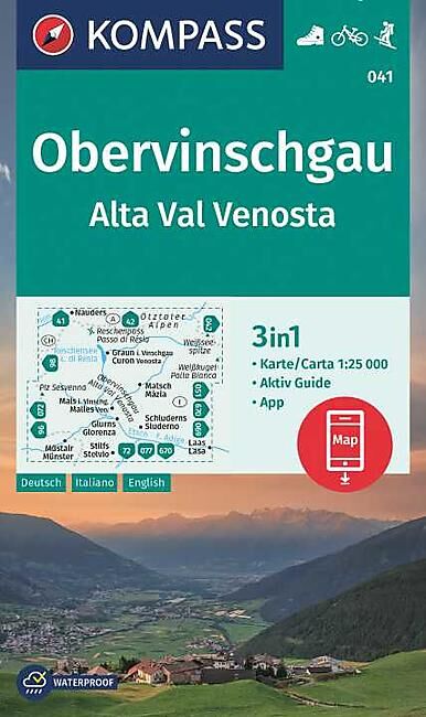 KOMPASS - 041 OBERVINSCHGAU