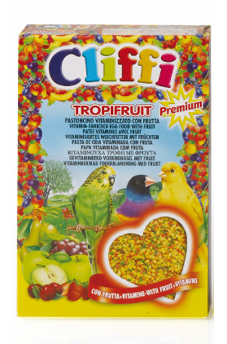 CLIFFI TROPIFRUIT (25kg (pasta de criação com frutas para aves granívoras))