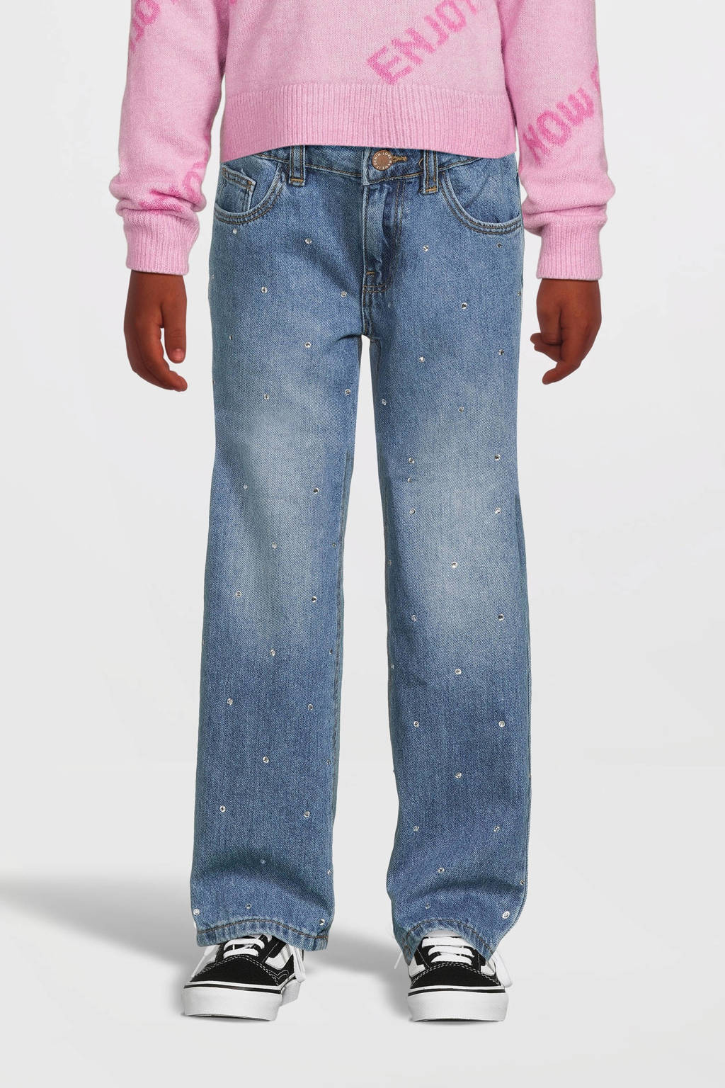 NAME IT loose fit jeans NKFROSE medium blue denim