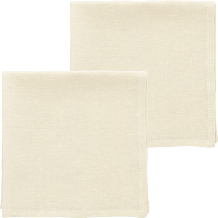 Södahl Serviet Pure Linen Ecru 2 stk Ecru