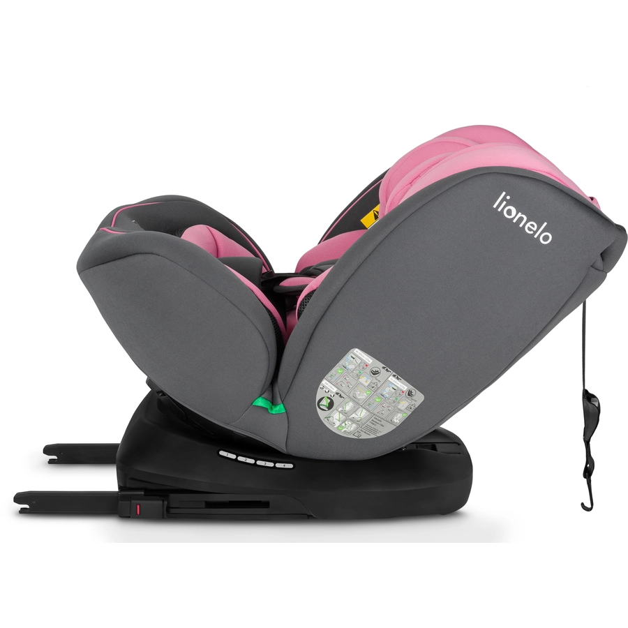 lionelo Kindersitz Bastiaan i-Size Pink Baby