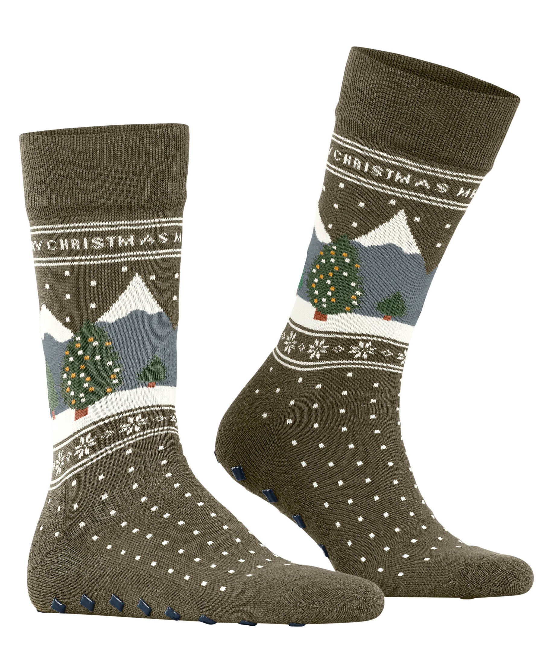 Burlington| Herren Socken White X-Mas