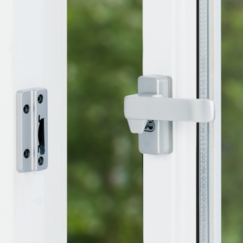 AXA Raamsluiting design met nok rechts aluminium