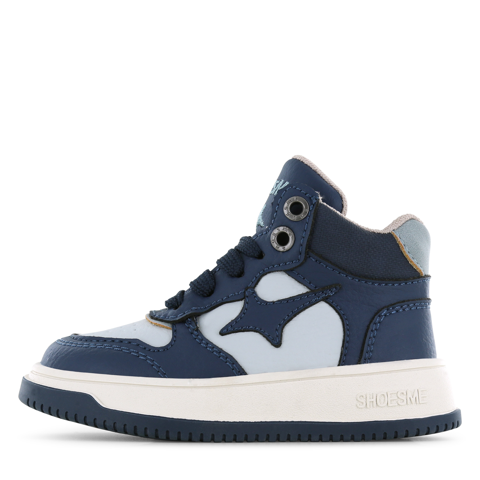 Shoesme blauwe sneaker Microfiber leer | Sale