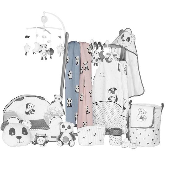 Chao Chao couverture maille   Rose        80 x 100 cm   de               Sauthon Baby's Sweet Home