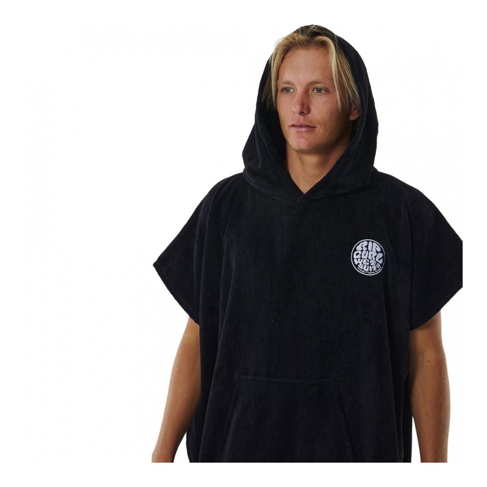 Rip Curl LOGO - Poncho Homme black
