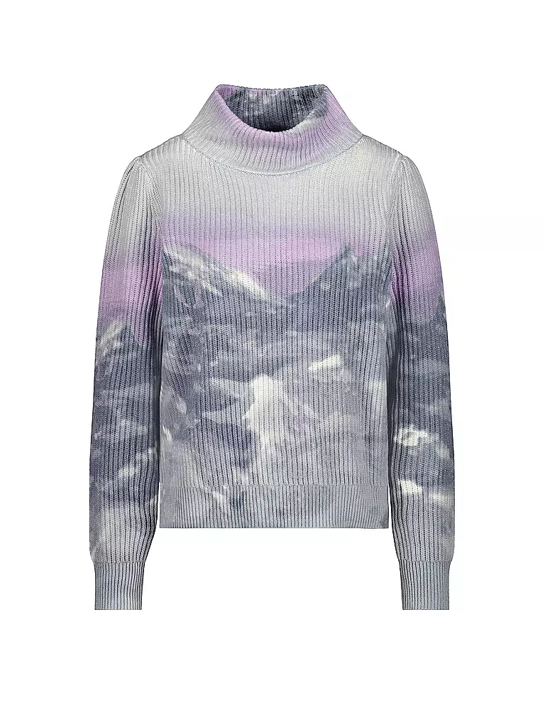 MONARI Rollkragenpullover lila