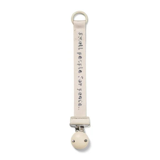 Attache tétine en bois   Small People For Peace        de               Elodie Details