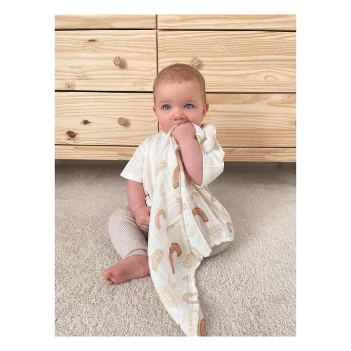 aden + anais Maxi-langes Keep Rising - Pack de 4 | Ocre
