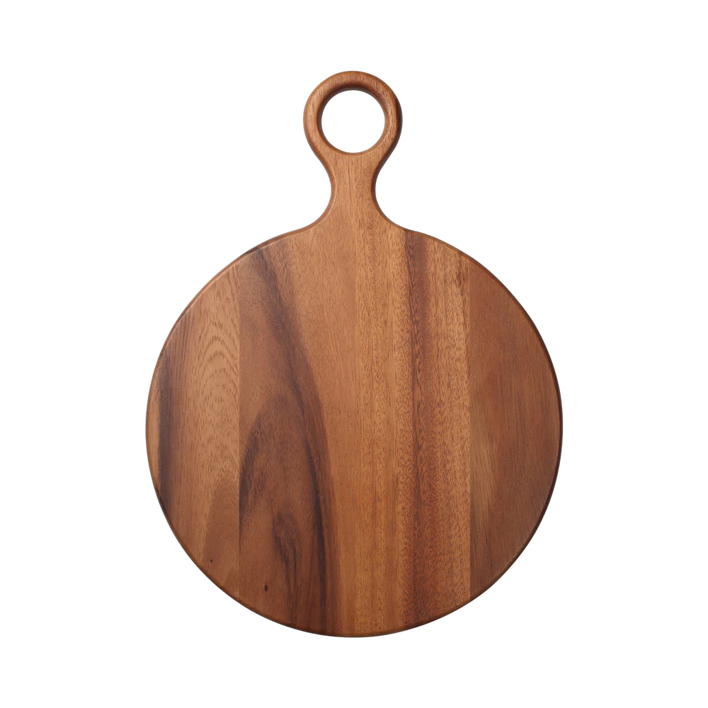 Planche à découper ronde 33 cm en acacia T&G Woodware