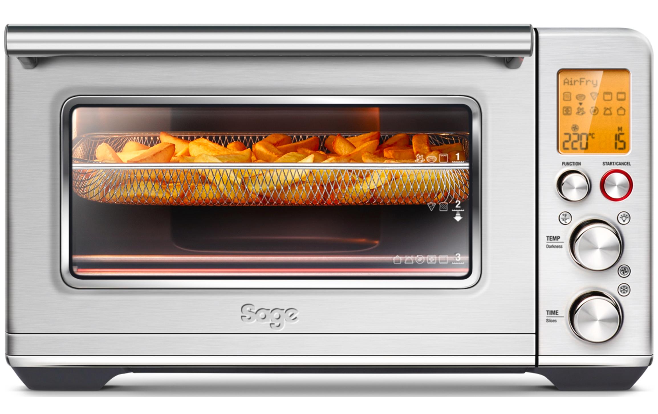 Backofen Smart Oven Air Fry 22 l, Silber<br>Kleinbackofen mit 10 intelligenten Kochfunktionen
