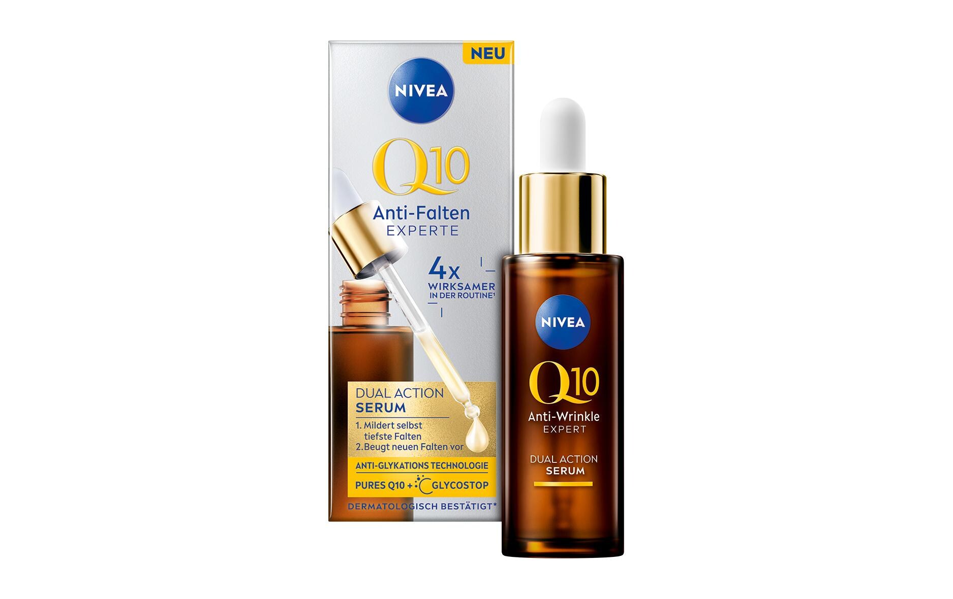 Gesichtsserum Q10 Expert Dual Action 30 mlSerum reduziert selbst tiefste Falten und beugt neuen vor