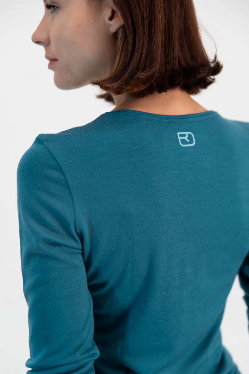 Ortovox 185 Merino Tangram Logo Damen Longsleeve