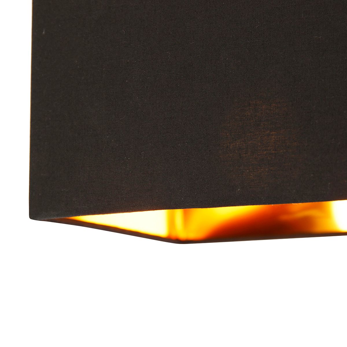 Smart plafondlamp zwart met goud incl. Wifi P45 - VT