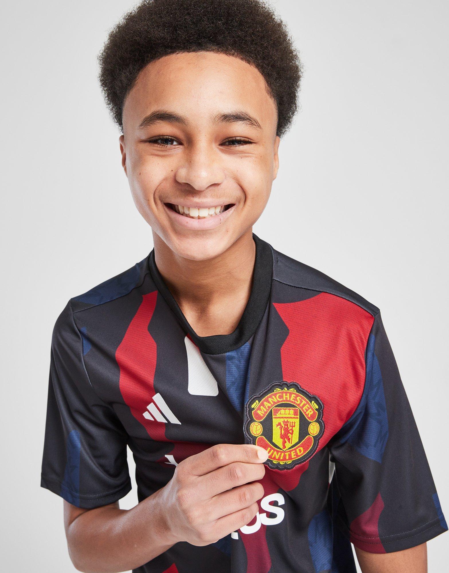 adidas Maillot d'échauffement Manchester United 24/25 Enfants