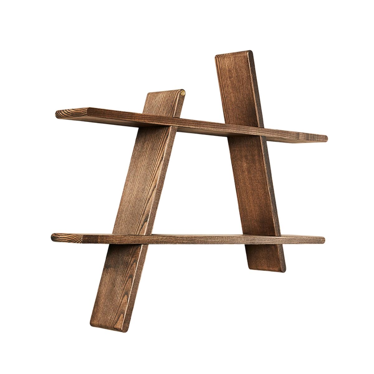 A-Shelf large, dark wood