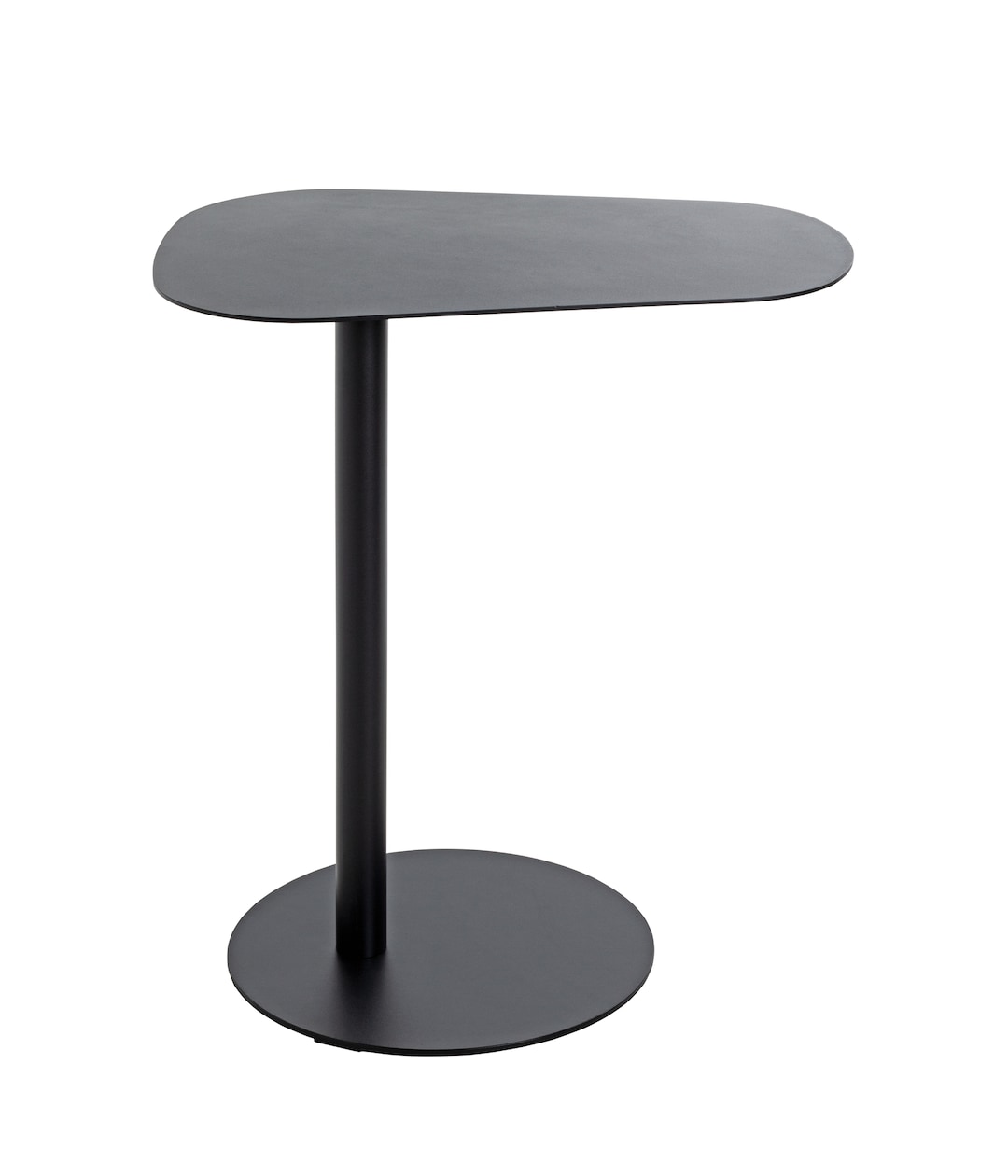 Beistelltisch 53 x 38 cm schwarz