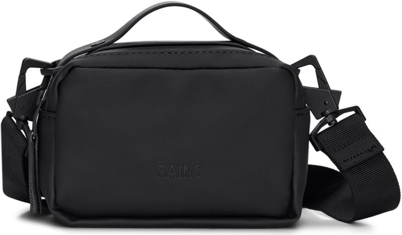 RAINS - Box Bag Micro - Schoudertas - Zwart - Polyester - Waterdicht
