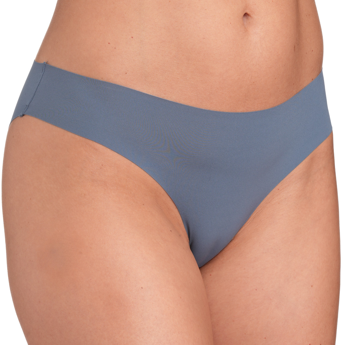 Gina Benotti Damen Seamless-Slip im Basic-Look blaugrau