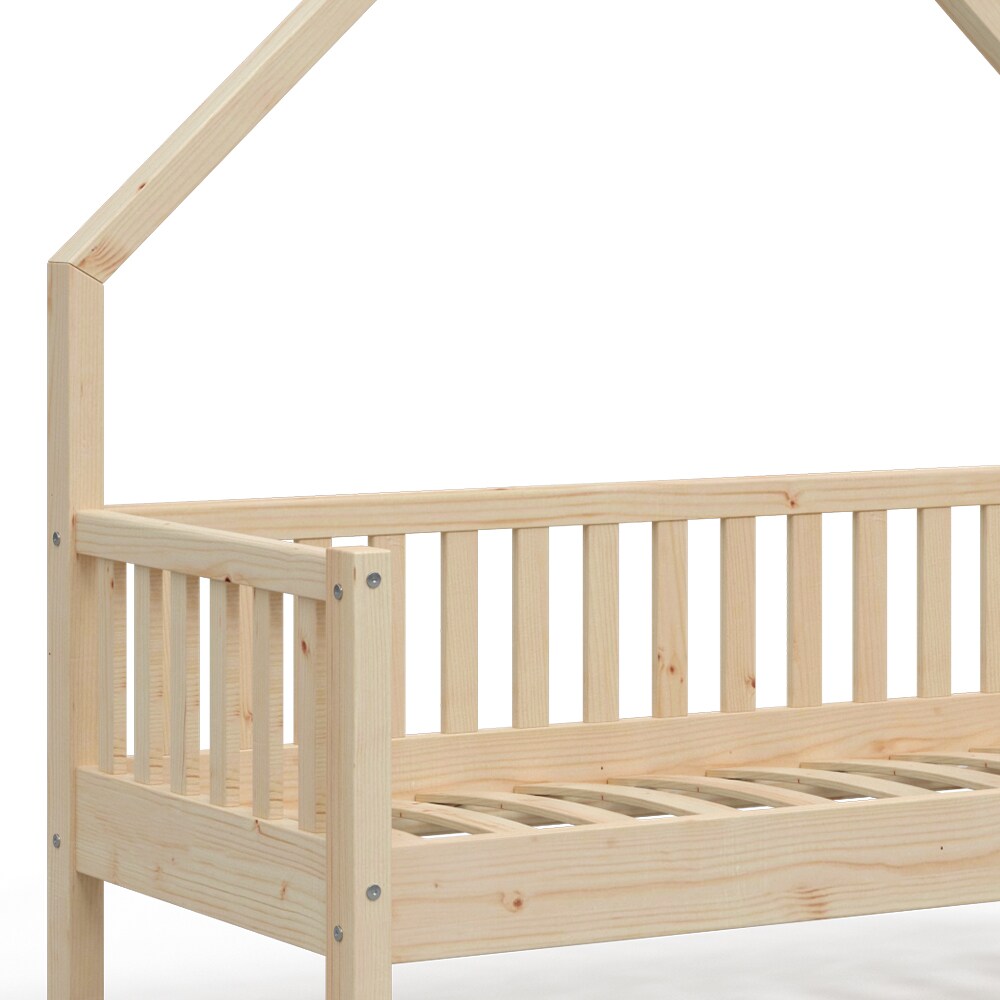 VitaliSpa Hausbett Kinderbett Spielbett Noemi 70x140cm Schubladen Rausfallschutz