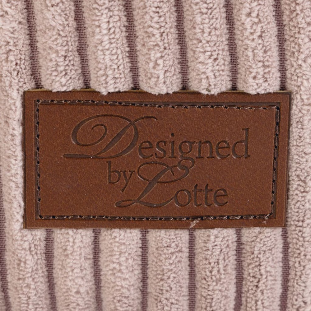Lit nervuré pour chat rose 50x17 cm