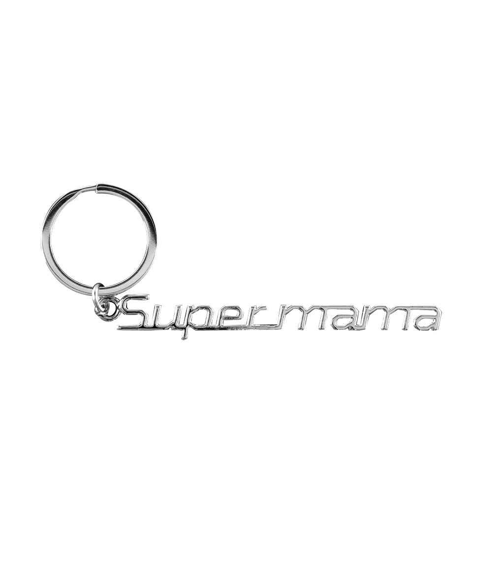 Sleutelhanger Super Mama