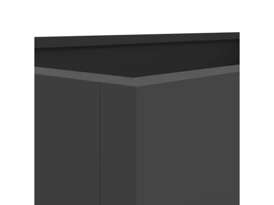 Jardinière bac lit surélevé noire 62 x 47 x 46 cm 02_0037758