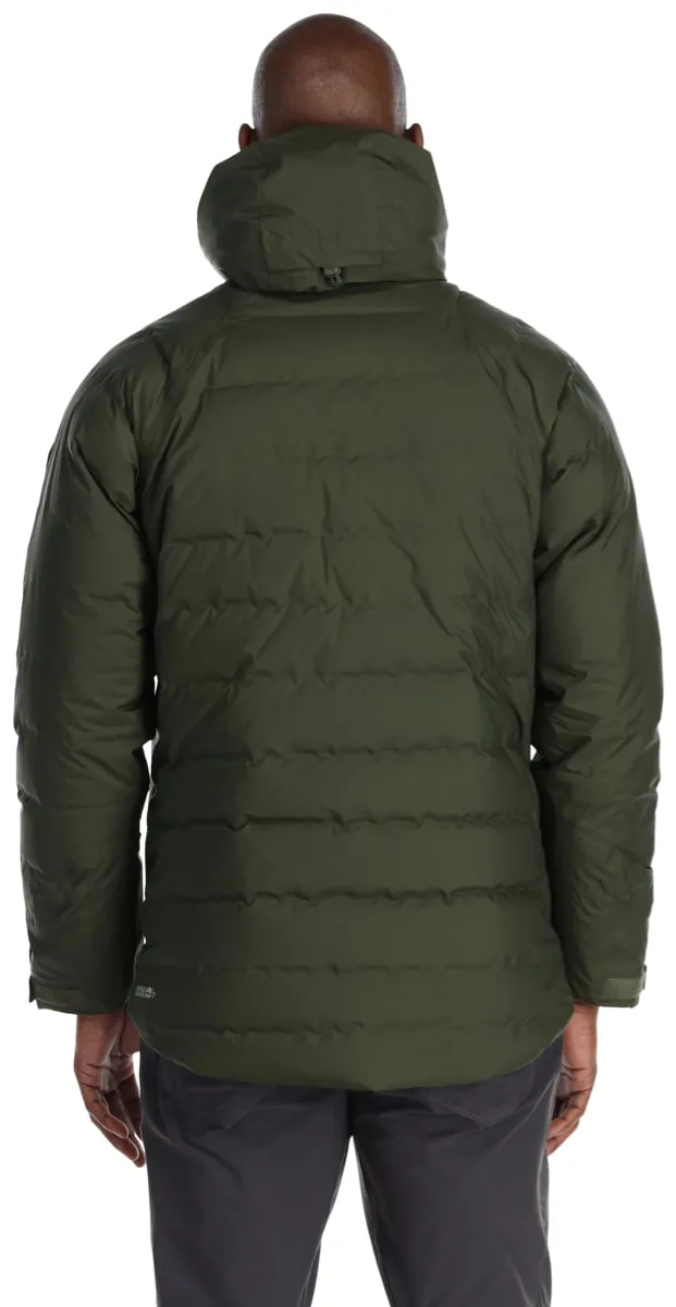 Rab Men's Valiance Waterproof Down Jacket Army