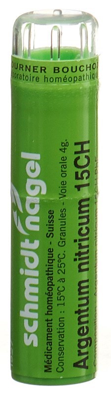 SCHMIDT-NAGEL Argentum nitricum 15 CH<br>4 g, Granulat