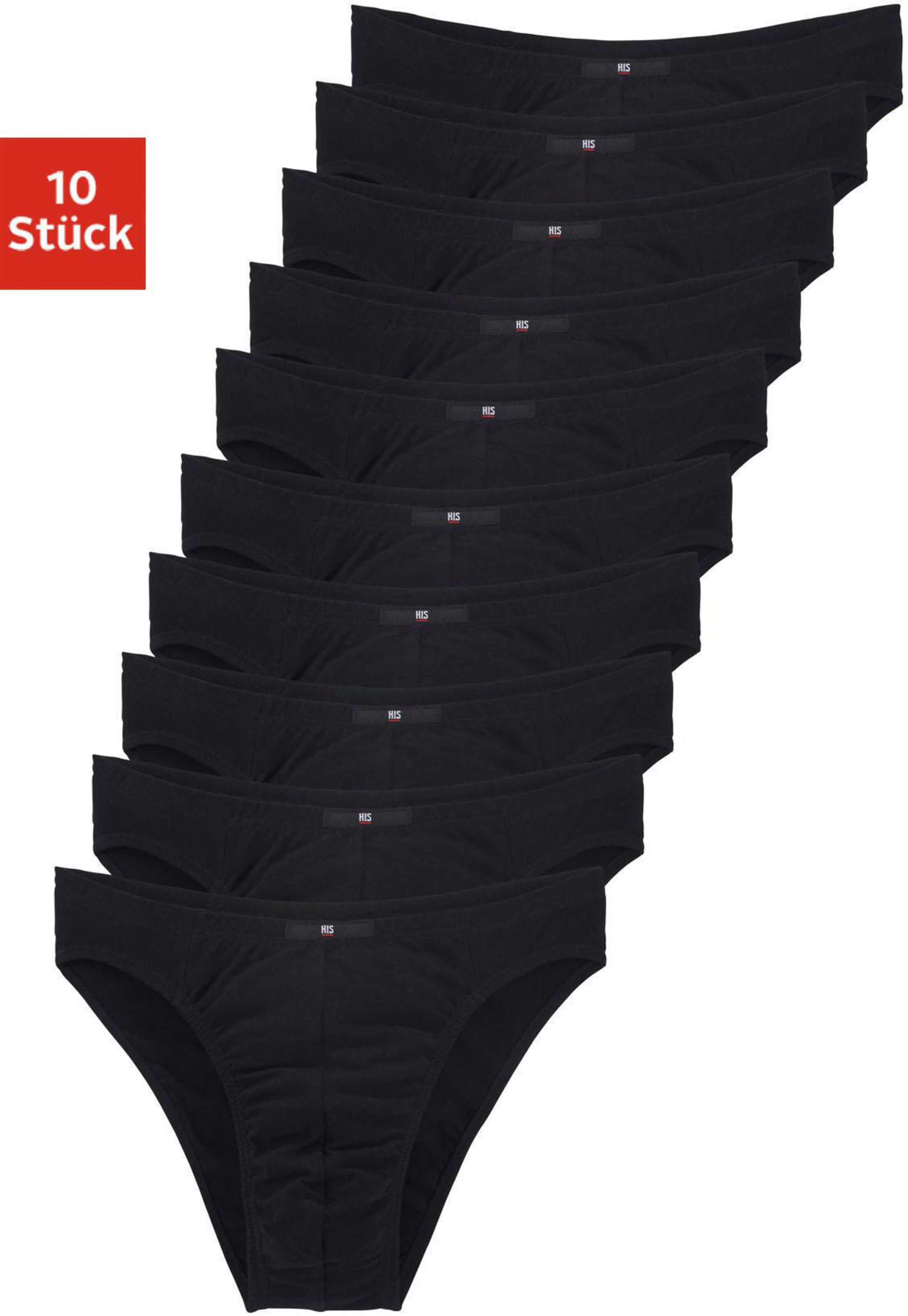 H.I.S Slip in schwarz