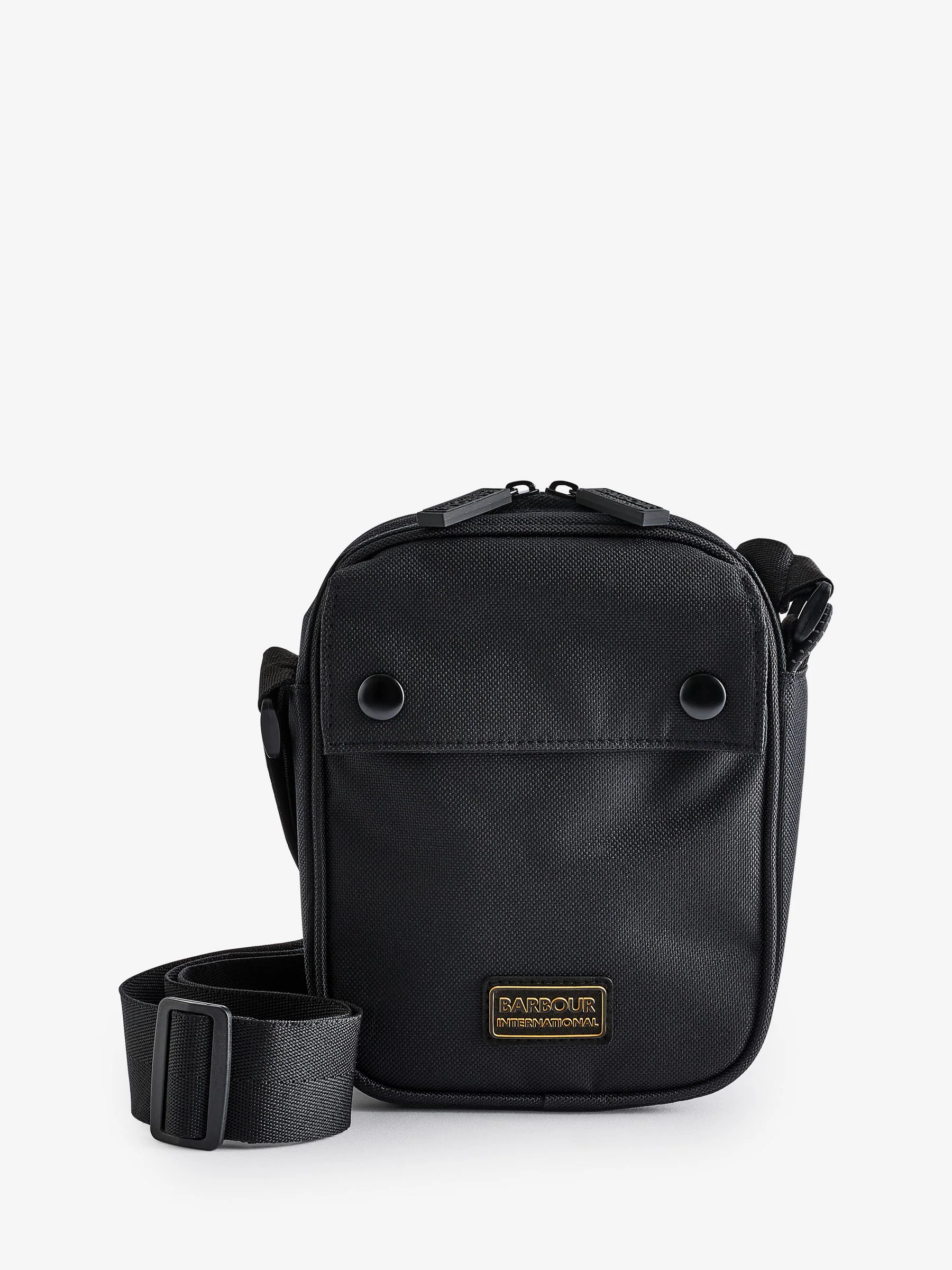Barbour® International Knockhill onmisbare zwarte schoudertas
